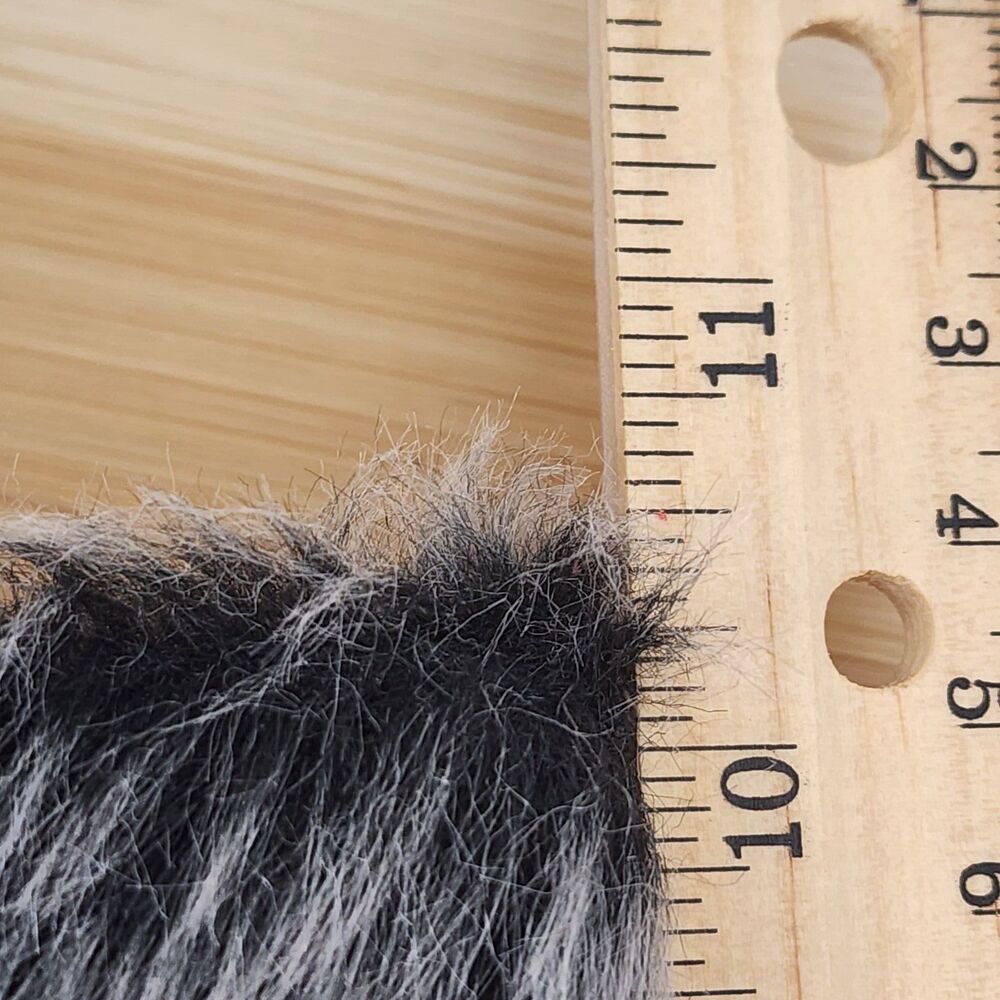 Baretraps Black Womens Sz 10M YALISHA Suede Nylon Faux Fur  Lace Up Snow Boots - Picture 15 of 16